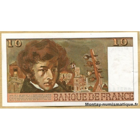 10 Francs Berlioz 7-2-1974 U.17 