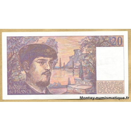 20 Francs Debussy 1984 Q.014