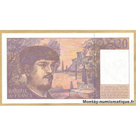 20 Francs Debussy 1997 H.059 