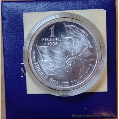 1 Franc Débarquement 1993 BU
