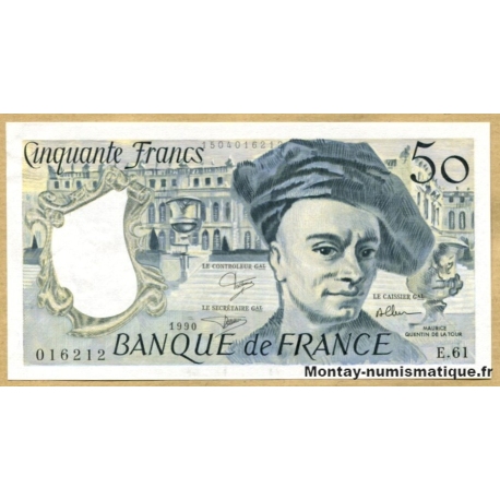 50 Francs Quentin de la Tour 1990 E.61