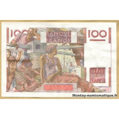 100 Francs Paysan 24-8-1950 S.361