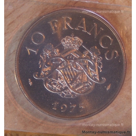 Monaco - 10 Francs Rainier III 1975