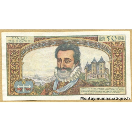 50 Nouveaux Francs Henri IV 2-7-1959 F.19