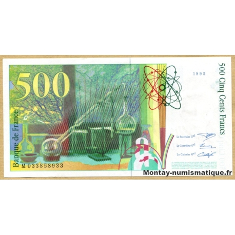 500 Francs Pierre et Marie Curie 1995 M 033858933