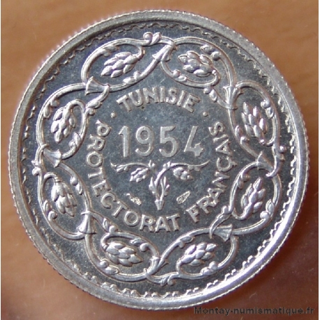 Tunisie 10 Francs 1954 Protectorat Français