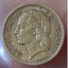 5 Francs Lavrillier bronze alu  1947