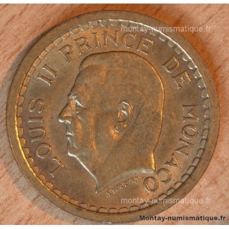 Monaco 2 Francs Louis II ND(1943)