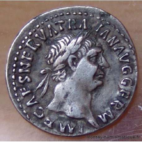 Trajan Denier +  98 Rome L'Abondance 