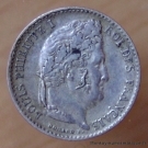 1/4 de Franc Louis Philippe 1834 W Lille