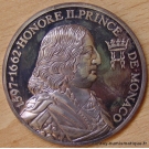 MONACO Médaille Prince Honoré II (1597 - 1662) ND ( 1975).