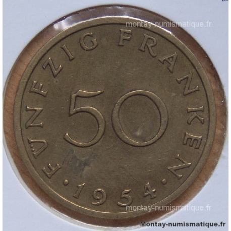 SARRE 50 FRANKEN 1954