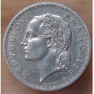 5 Francs Lavrillier nickel 1938