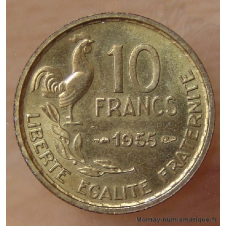 10 Francs Guiraud 1955