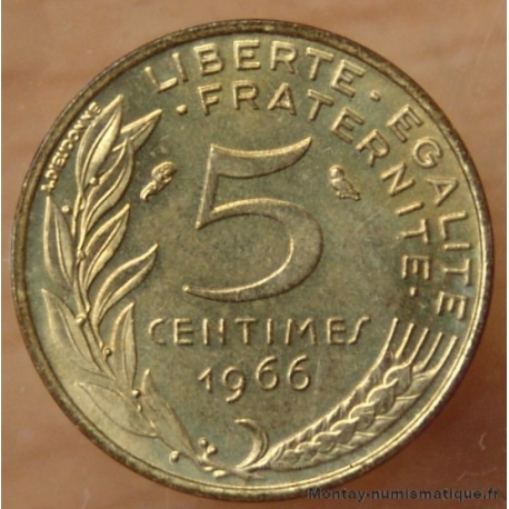 5 Centimes Marianne 1966