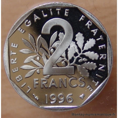 2 Francs Semeuse 1996 BE Belle Epreuve