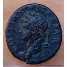 Domitien Dupondius + 69/ 81 Antioche, Syrie. 