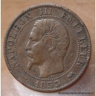 5 Centimes Napoléon III 1853 B Rouen
