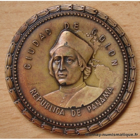 Panama Médaille -  1954 Christophe Colomb 