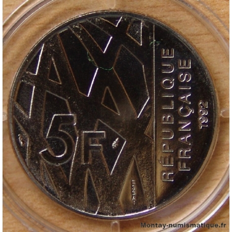 5 Francs Pierre Mendès France 1992 ESSAI