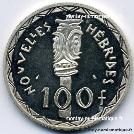 Nouvelles-Hébrides 100 Francs 1966 essai