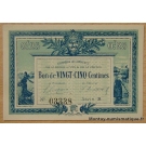 La Roche sur Yon (85) 25 centimes 1916 Chambre de Commerce