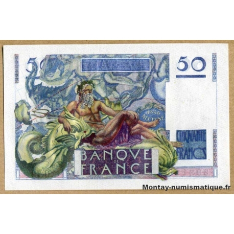50 Francs Le Verrier 12-6-1947 U.72