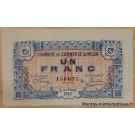 Melun (77) 1 franc 15-10-1915 Chambre de Commerce
