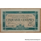 Mont-De-Marsan (40) 50 Centimes 23 novembre 1917 série 165
