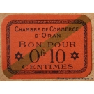 Algérie - Oran 10 centimes 1920
