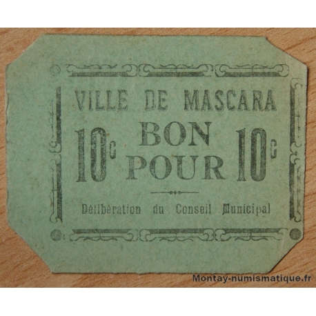 Algérie - Mascara 10 centimes ND .