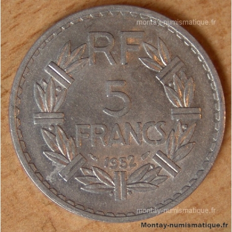 5 Francs Lavrillier Aluminium 1952
