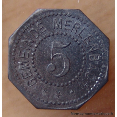 Moselle - Merlebach (57) 5 pfennigs ND
