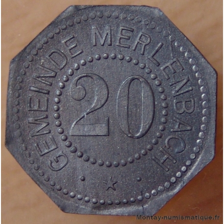 Moselle - Merlebach (57) 20 pfennigs ND