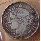 5 Francs Cérès sans légende 1870 K étoile 11h00
