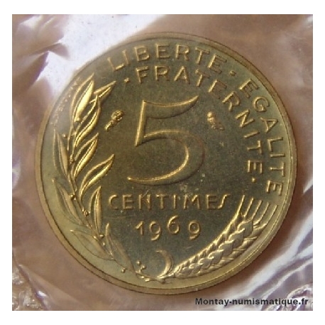 5 Centimes Marianne 1969