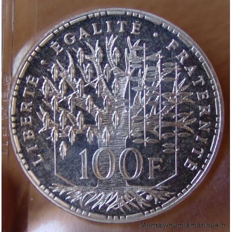 100 Francs Panthéon 1987