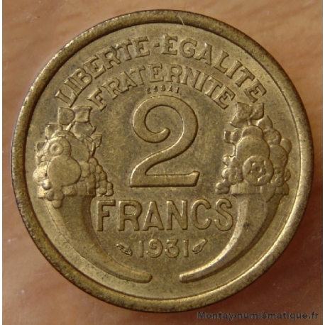 2 Francs Morlon 1931 essai Bronze