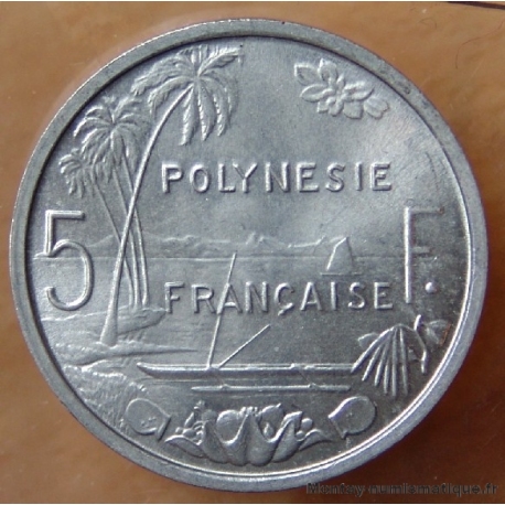 Polynésie Française 5 Francs 1965