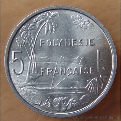 Polynésie Française 5 Francs 1975