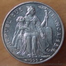 Polynésie Française 5 Francs 1993 I.E.O.M.