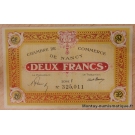Nancy (54) 2 Francs 1 er Janvier 1921 série F