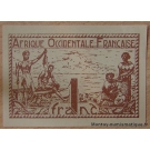  1 Franc Afrique Occidentale Française ND (1944) 