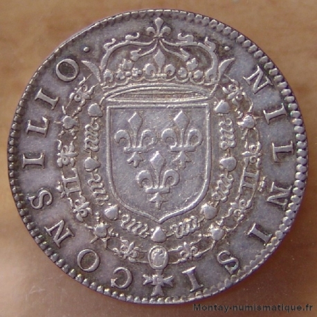 Louis XIII Jeton du Conseil du Roi 1636 avec annelets à la date