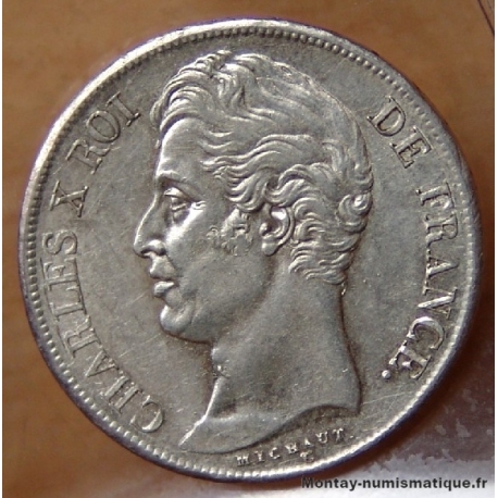 2 Francs Charles X  1827 D Lyon