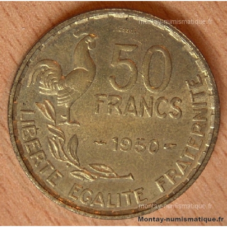 50 Francs G.Guiraud 1950 Essai