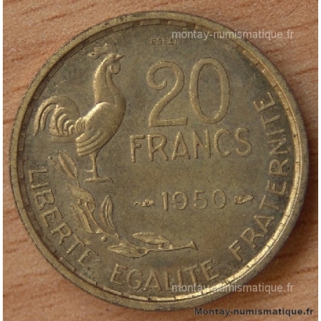 20 Francs G.Guiraud 1950 Essai