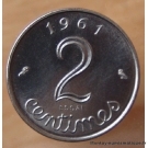 2 Centimes EPI 1961 essai