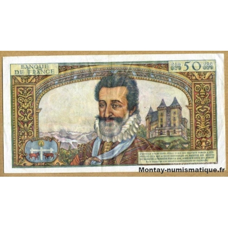 50 Nouveaux Francs Henri IV 3-9-1959 G.29