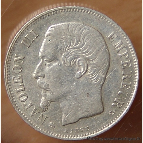 Napoléon III 1 Franc 1856 D Lyon